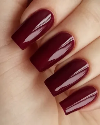 Black Cherry Nails Will Never Not Look Expensive | Glamour