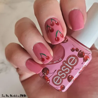 TikTok Is Obsessed With This \"Cherry Mocha\" Nail Polish