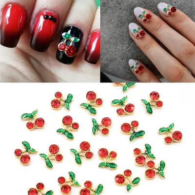 Сезон для вишни на ногтях | swjournal.ru | Дзен