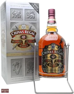 Виски \"Chivas Regal\" 12 years old / Чивас Ригал\" 12-летний в коробке на  качелях 4.5 литра