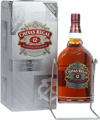 Виски \"Chivas Regal\" 12 years old, with box, 4,5 л — купить в Москве по  цене 36 130 руб. от магазина ВиноГаджеты