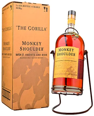 Виски Monkey Shoulder 4,5 л на качелях — купить в интернет-магазине по  низкой цене на Яндекс Маркете