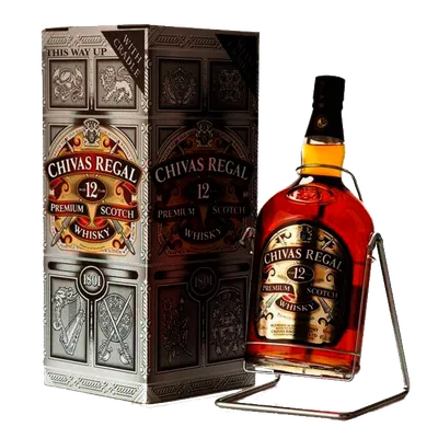 Купить Виски Chivas Regal (Чивас Ригал) 12 лет на качелях 4.5 л в П/У —  Киев, Украина, цена