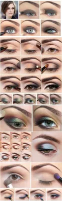 12 уроков макияжа для голубых глаз - Визажист в Москве на дом - Свадебный  макияж в Москве