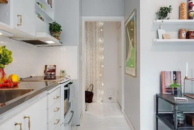 Кухня без двери - как оформить проем и сделать переход в коридор