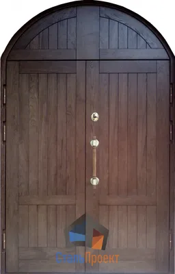 Арочная парадная дверь в храм ДХ-5 — доставка, монтаж