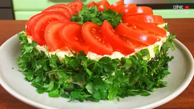Салат с Мясом и Черносливом на 23 Февраля \"Мой Генерал\" – очень вкусный  рецепт слоеного салата - YouTube