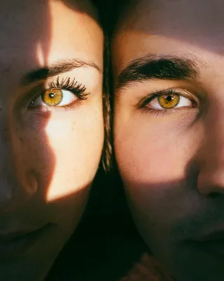 Влюбленные глаза | Влюбленные, Глаза, Часть тела