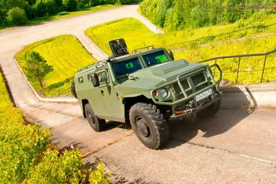 GAZ Tiger 233036 police 2005 3D Модель in Внедорожник 3DExport