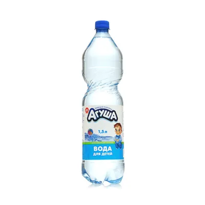 Вода питьевая Агуша 0.33л с 0месяцев купить по цене 38.7 ₽ в  интернет-магазине Детский мир