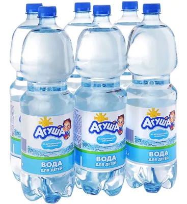 Вода для детей Агуша 0,33 л