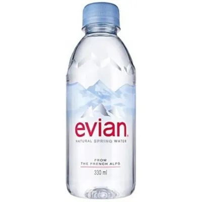 Купить воду Эвиан (Evian) негазированная 0.33 литра с доставкой по Москве |  VODA-NASHA.RU