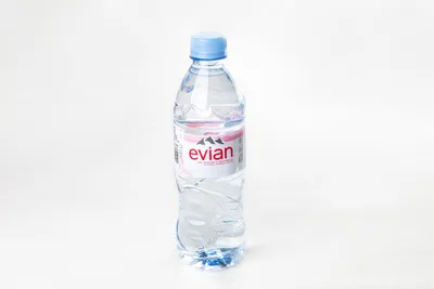 Evian 0.5 упаковка минеральной природной воды из Франции