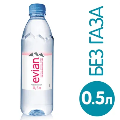 Evian Эвиан минеральная вода б/г 3шт х 1.5л