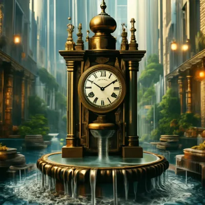 Водяные часы» — создано в Шедевруме