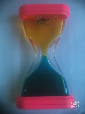 Игрушка антистресс водяные часы типа песочных