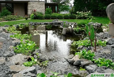 Строительство искусственного водоема на даче под ключ в СПб