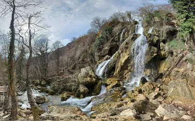 Водопады Крыма (55 фото) - 55 фото