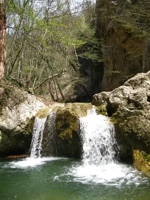 Су-Учхан, водопад (Красные пещеры) — путеводитель по отдыху в Крыму