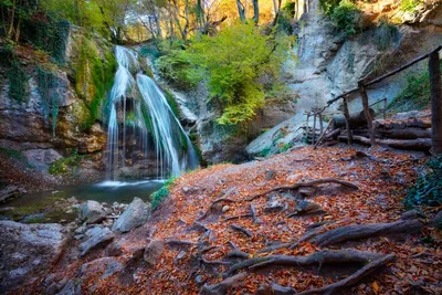 Джур-Джур, водопад (Алушта) — путеводитель по отдыху в Крыму