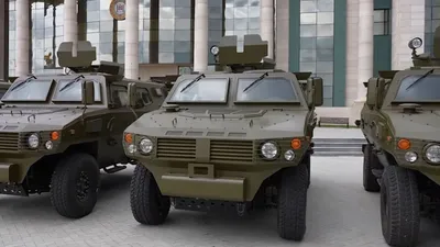Китайские броневики China Tiger заметили в РФ - их получили войска Кадырова  | РБК Украина