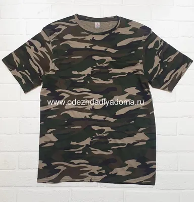 Купить футболка камуфлированная сетка расцветка мох в интернет-магазине  военной одежды Барракуда