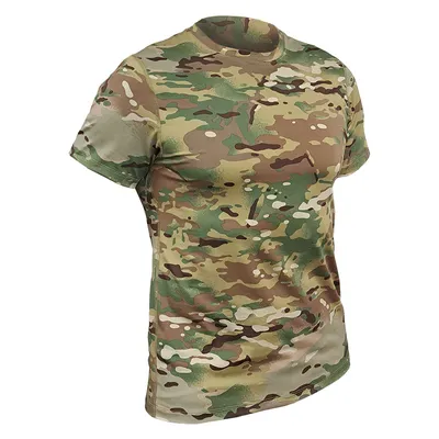 Тактическая военная футболка мужская Cross Multicam купить в Украине, цена  555 грн - Chameleon
