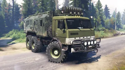 Камаз 6350 8x8 военный грузовик шасси 3D Модель $129 - .3ds .blend .c4d  .fbx .max .ma .lxo .obj - Free3D