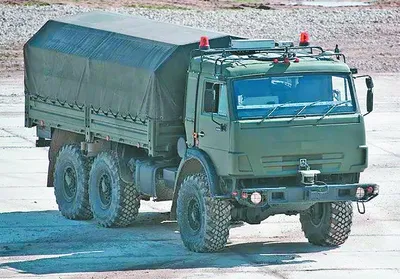 Артиллерийский тягач на шасси КамАЗ-63501