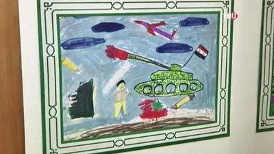 Выставка детского рисунка «Война глазами детей» » Муниципальное образование  Билибинский муниципальный район