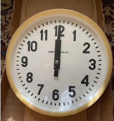 Часы вокзальные двухсторонние WCL-14 купить в интернет-магазине Decoriko