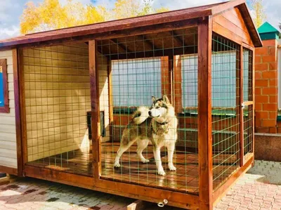 Вольеры для собак от 2,5-8 метров. Ширина до 2,5 м, цена в Иркутске от  компании Гефест-И