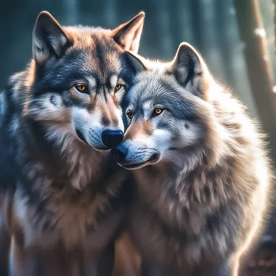 Картинки на тему #волк_волчица - в Шедевруме
