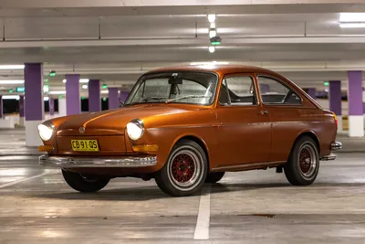 Classic Volkswagen 1600 Parked at a Car Show Editorial Photo - Image of  newtimer, headlights: 162594651