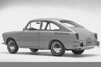 Volkswagen 1600 variant 1964 Cutaway Drawing in High quality