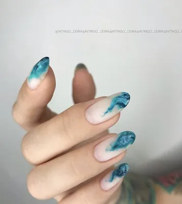Французские накладные ногти, съемные бабочки, цветы, блестящие волнистые  ногти, полное покрытие, овальные накладные ногти для творчества | AliExpress