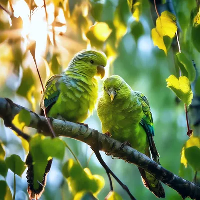 Мультяшные волнистые попугаи - 65 фото