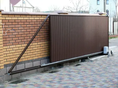 Металлические ворота для загородного дома купить по цене 2411 руб в Москве  от производителя