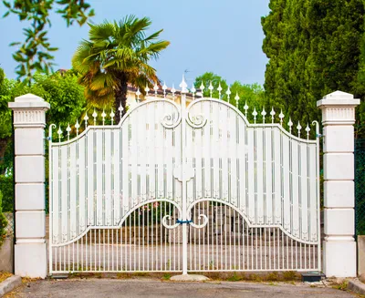 Кованые ворота — надежная и элегантная защита загородного дома / Дом и уют  / Шоппинг / ЖЖ инфо