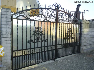 Откатные ворота из поликарбоната - цены на установку в Москве - Заборкин
