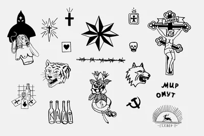 Татуировки на пальцах рук: тюремные символы и их значение - tattopic.ru