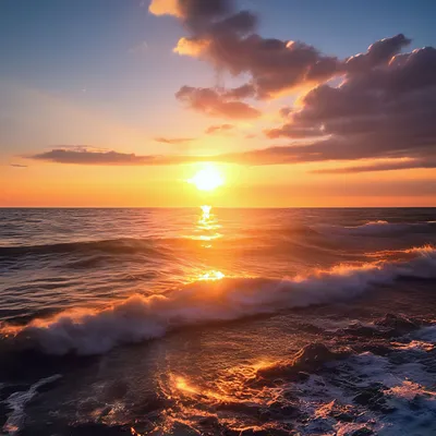 Восход солнца на море (90 фото) - 90 фото