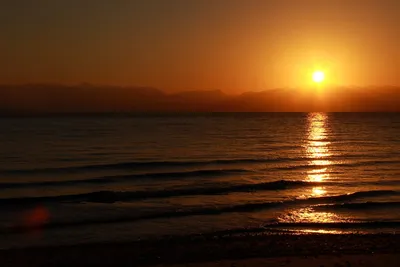 Восход на море - красивые фото
