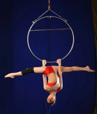 Занятия на воздушном кольце в Москве. Занятия на кольцах (aerial hoop),  воздушная гимнастика на кольце, воздушное кольцо в школе Avenue Art Lab