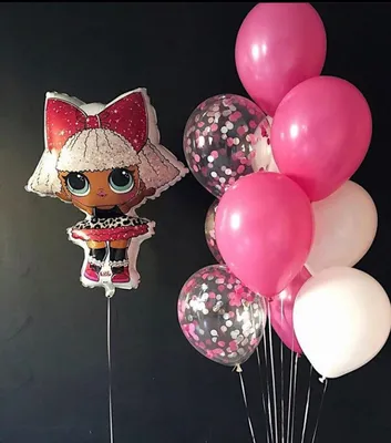 Сет лол розовая - Lov Balloons - воздушные шарики