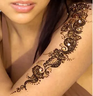 Татуировки хной коричневые наклейки Менди для рук временные татуировки  боди-арт тату водостойкие для женщин поддельные татуировки хна – лучшие  товары в онлайн-магазине Джум Гик