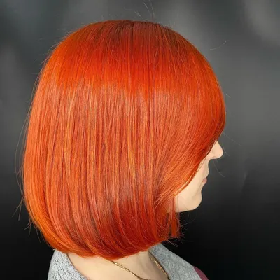 Как правильно красить волосы в рыжий цвет: окрашивание и тонирование в  медный, фото, отзыв о Estel De Luxe 7.44, Concept Fresh up, Тоника 6.45