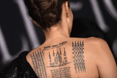 Cделать татуировку как у Джоли - Татуировка Сак Янт у Аджана Ну Канпай