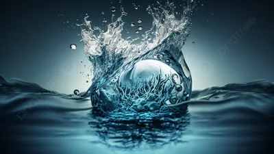 Голубая вода всплеск 3d элемент PNG , Водный клипарт, Всплеск воды, всплеск  PNG картинки и пнг PSD рисунок для бесплатной загрузки