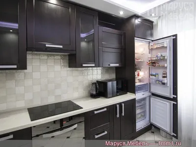 Белая угловая кухня из пластика | Белая глянцевая кухня | Светлая кухня из  пластика под дерево на заказ - фото и цены
